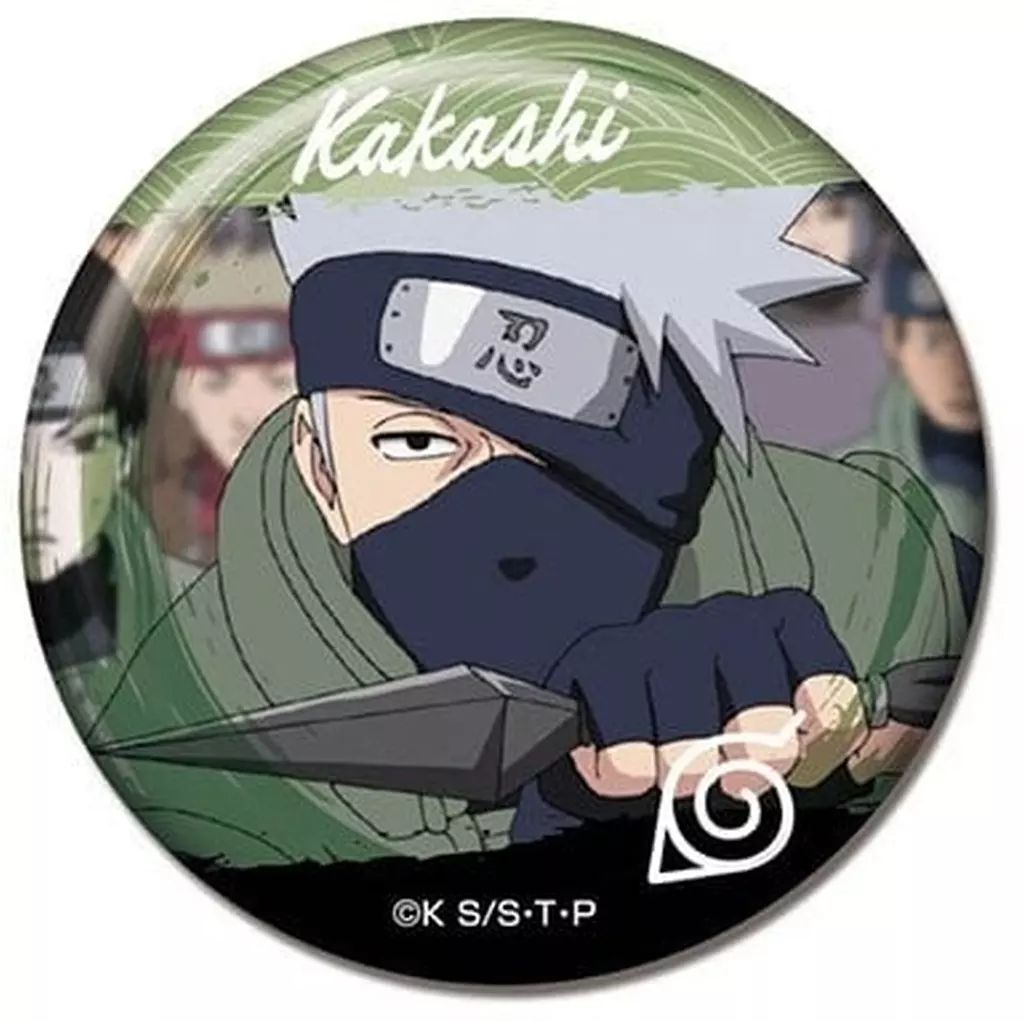 NARUTO CANバッジ 缶バッジ NARUTOP99 カカシ 18点セット 中古】バッジ・ビンズ はたけカカシG 「NARUTO-ナルト- 疾風伝