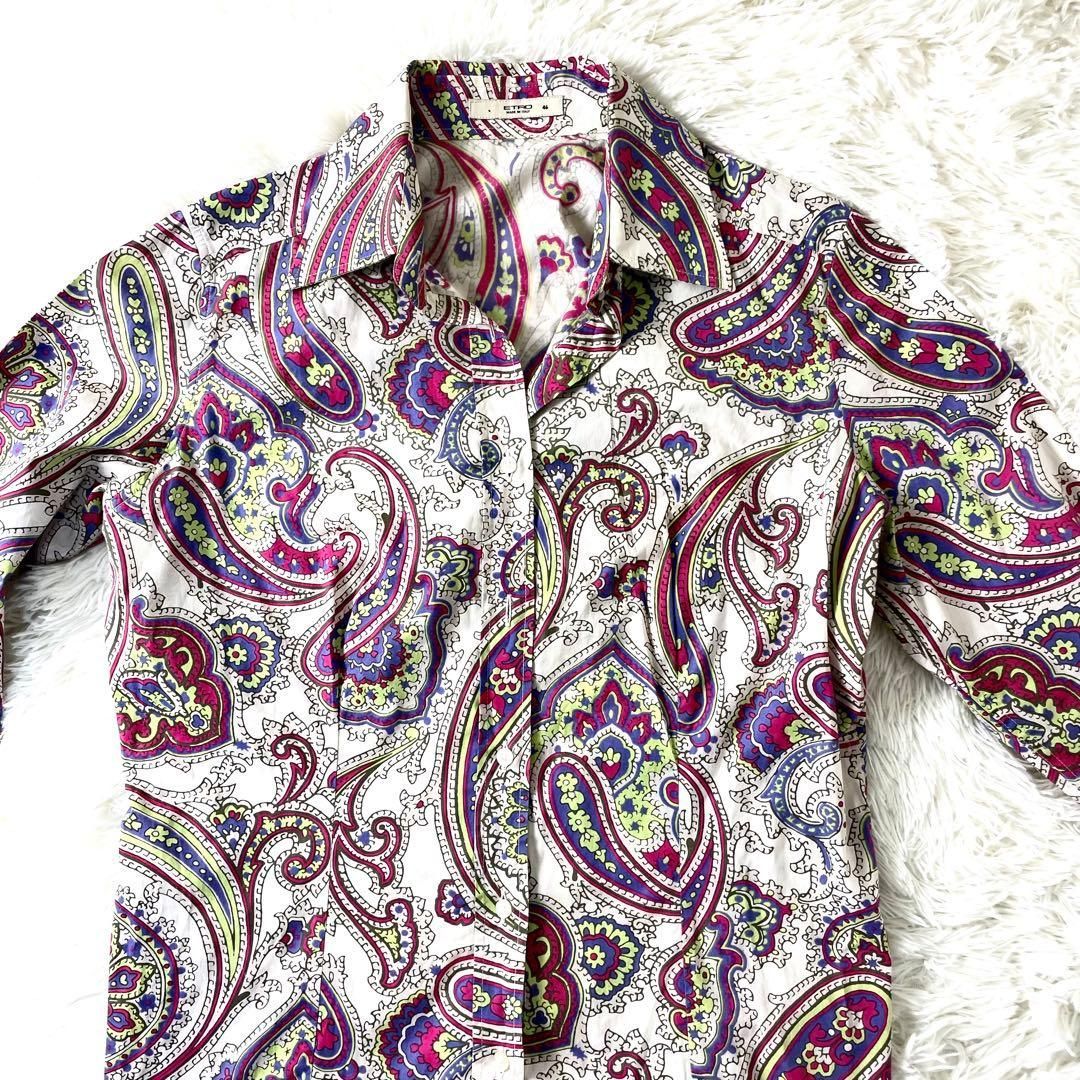 エトロ ETRO メンズ 長袖シャツ 46サイズ Mサイズ Etro 【公式通販】