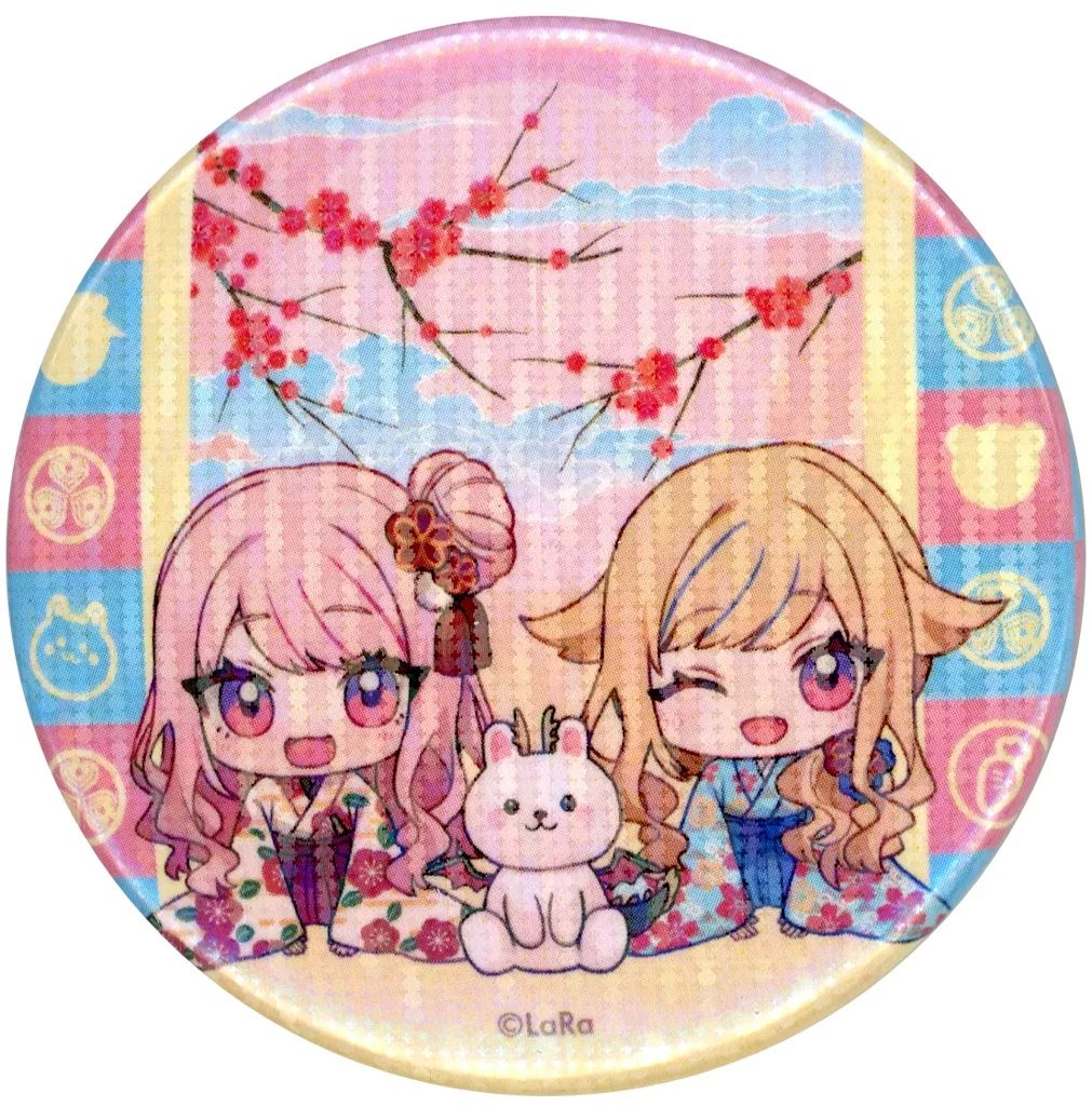 ヒメヒナ缶バッジ バラ売り⭕️ 田中ヒメ 鈴木ヒナ 中古】バッジ・ピンズ 田中ヒメ＆鈴木ヒナ ホログラム缶バッジ