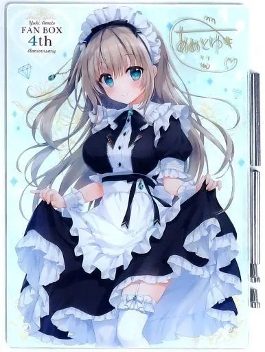 同人アクセサリー 小物系 直筆サイン入り オリジナル エメラルドちゃんアクリルスタンド あめとゆき FANBOX |あめ のち ゆき