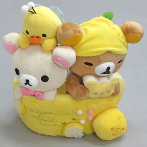 ぬいぐるみ リラックマ＆コリラックマ＆キイロイトリ スペシャルレモンぬいぐるみ フレッシュレモンテーマ リラックマ サンエックスネットショップ
