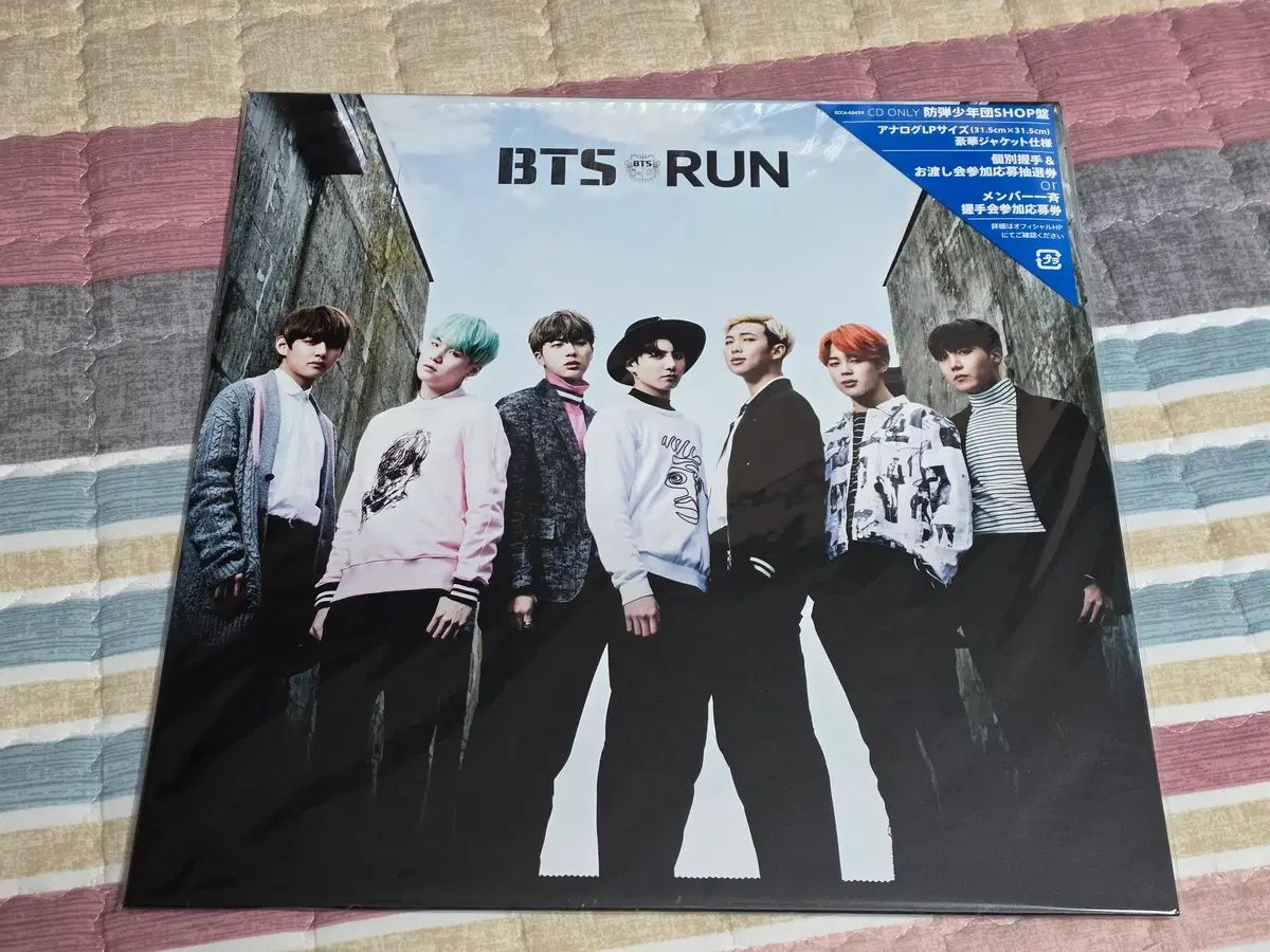BTS(防弾少年団・バンタン) BTS ジャパンシングル RUN FC 限定盤 未