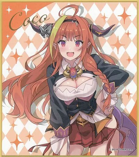 中古】紙製品 桐生ココ 「バーチャルYouTuber ホロライブ ヴァイス