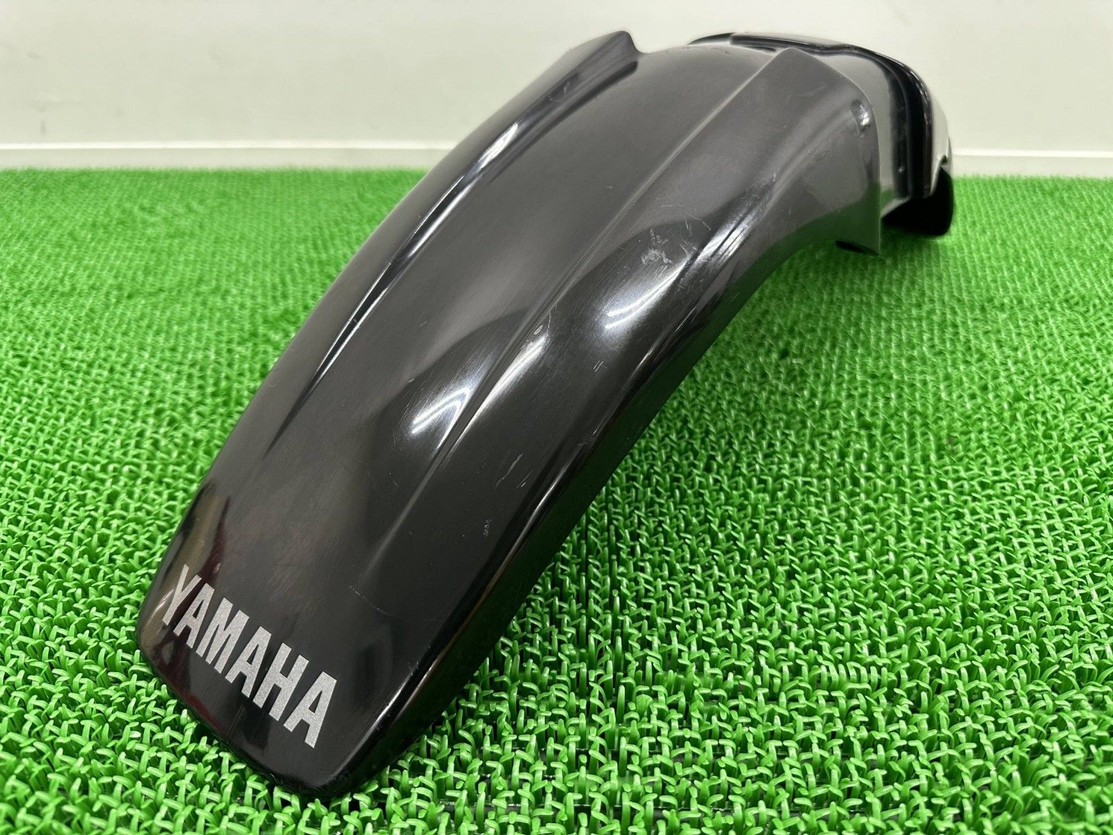 TW200 TW225 フロントフェンダー 黒 ヤマハ 純正 DG07J DG09J コケキズ 