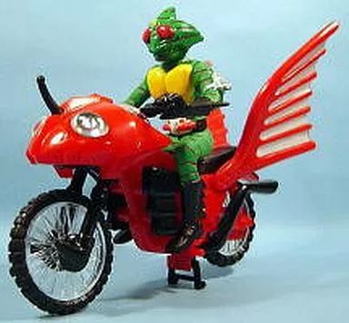 中古】食玩 プラモデル 3.仮面ライダーアマゾン+ジャングラー 「ザ