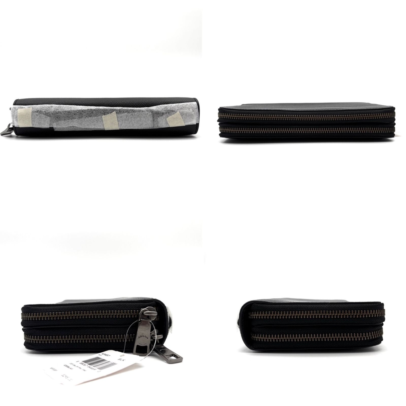 未使用保管品 COACH コーチ 長財布 トラベルウォレット クラッチバッグ