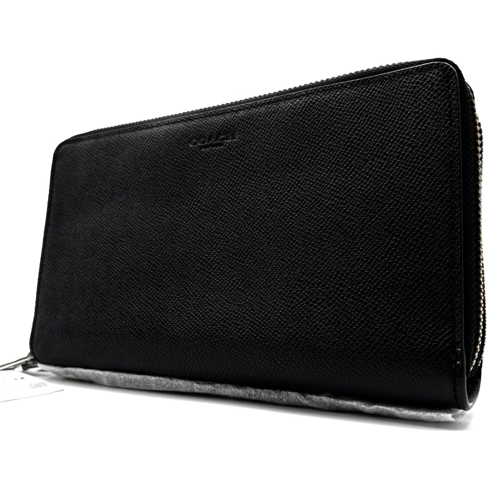 ✨大人気！レア✨ COACH 長財布 オーガナイザー ブラック クラッチバッグ 未使用保管品 COACH コーチ 長財布 トラベルウォレット クラッチバッグ