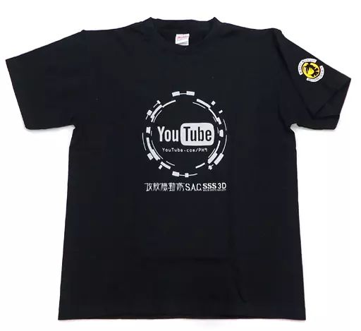 中古】Tシャツ(キャラクター) 攻殻機動隊 S.A.C. SOLID STATE SOCIETY