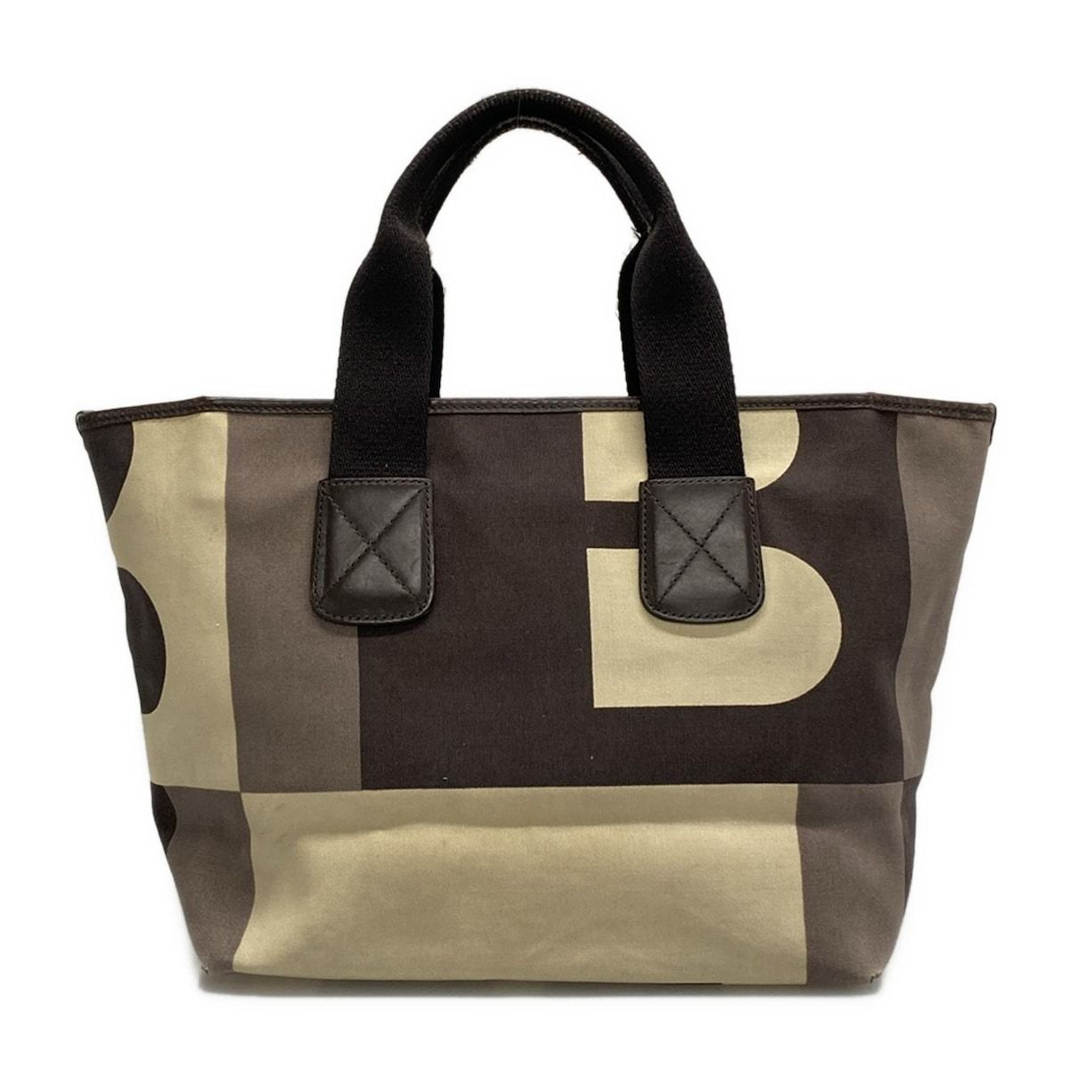 BALLY ダークグレー トートバッグ BALLY(バリー) トートバッグ ビジーB ダークグレー×アイボリー×マルチ