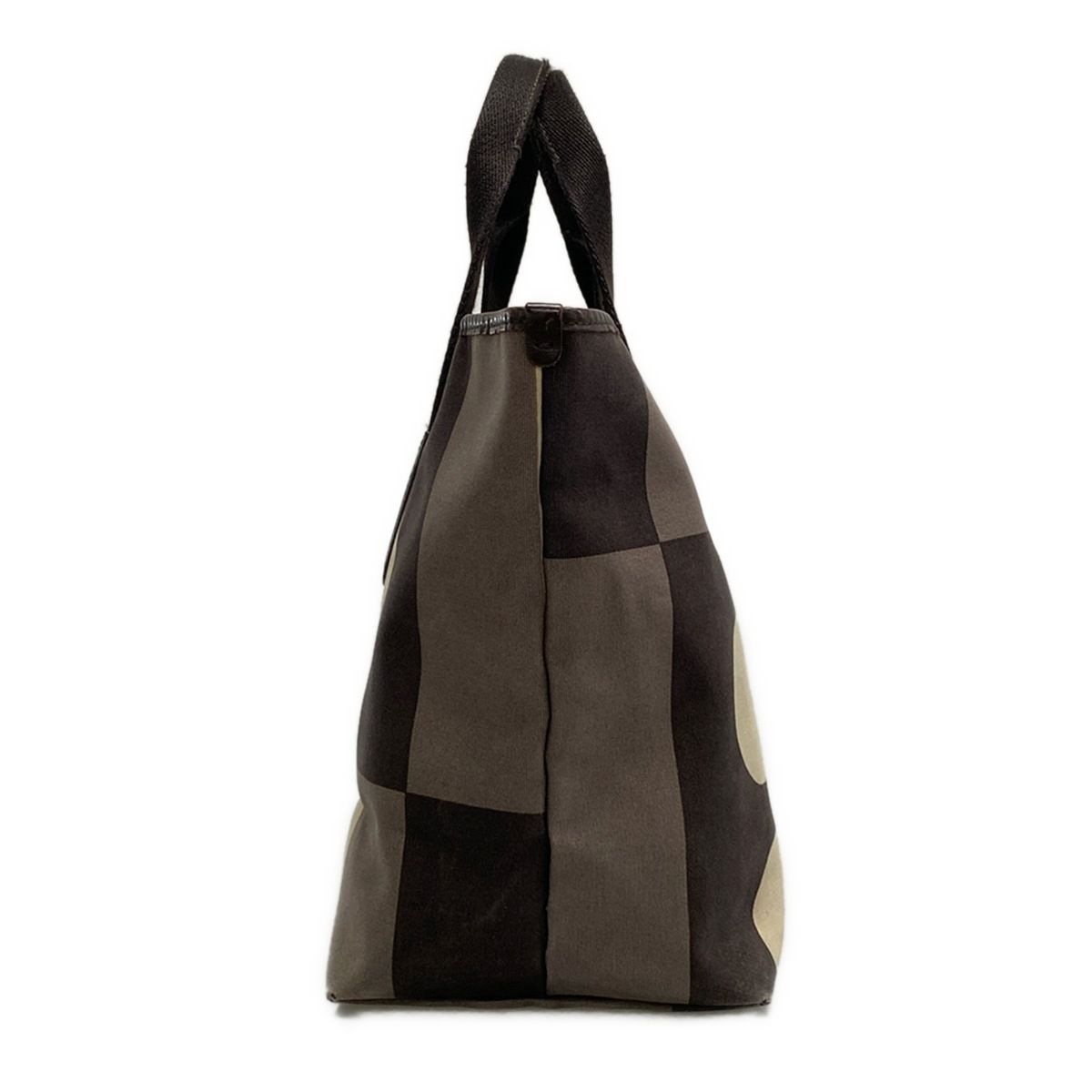 BALLY(バリー) トートバッグ ビジーB ダークグレー×アイボリー×マルチ