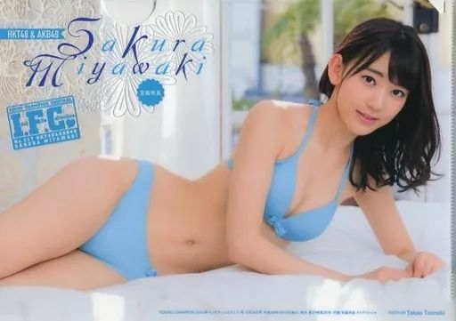 中古】クリアファイル(女性アイドル) 宮脇咲良(HKT48/AKB48) B5クリア