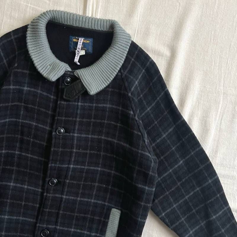 希少 ～00s archive WOOLRICH ウールリッチ チェック柄 ヘビーウール 
