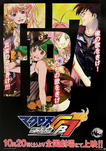中古】ポスター（アニメ） B2告知ポスター 集合(4人) 「マクロスFB7