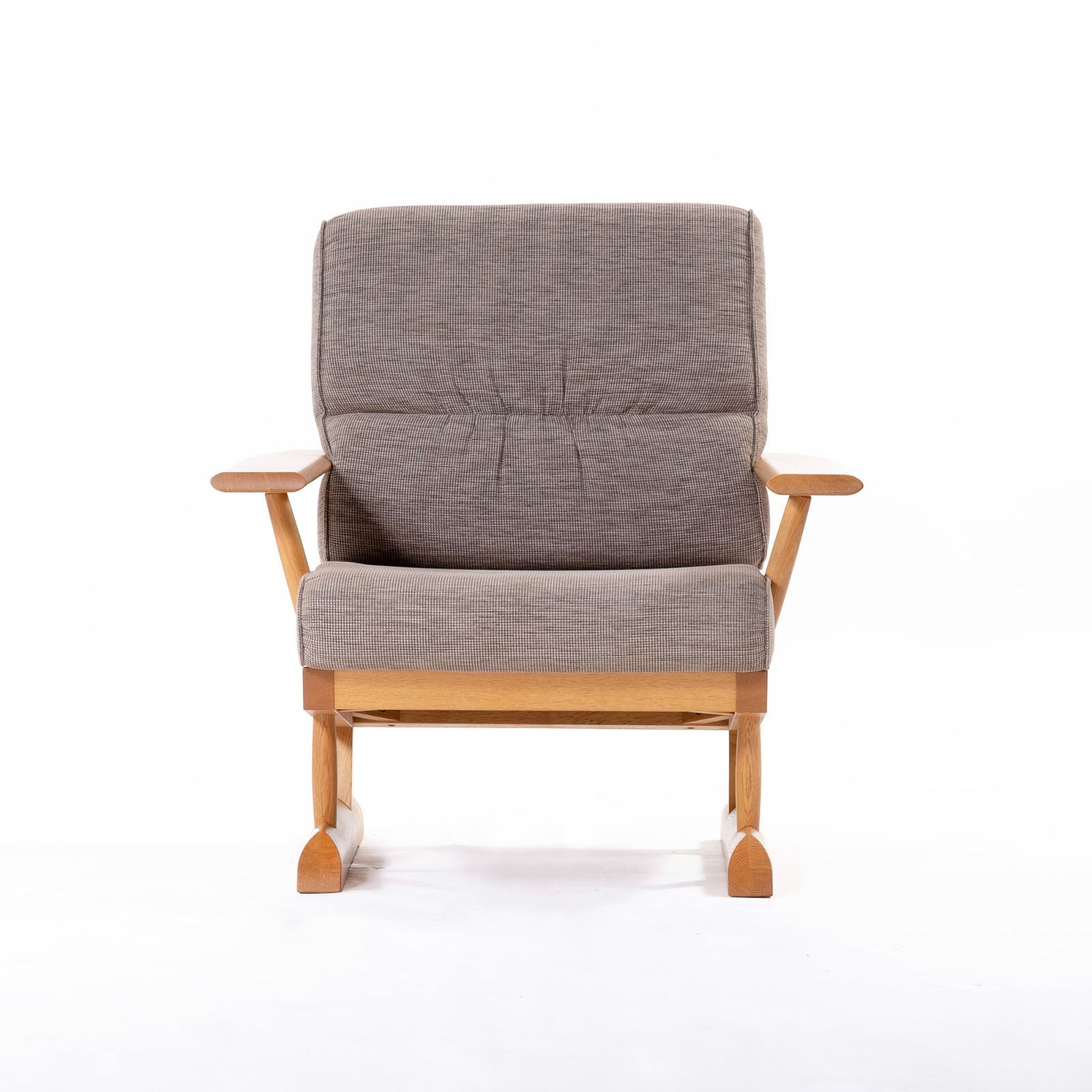 展示品　飛騨産業/キツツキ オーク無垢材チェア「KAYA/カヤ」　2人掛けソファ ソファ 飛騨産業 キツツキ HIDA KAYA カヤ 1Pソファ オーク無垢材