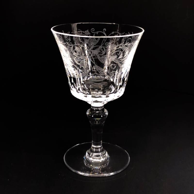 Baccarat バカラ／パルメ ワイングラス／12.8cm／クリスタルグラス