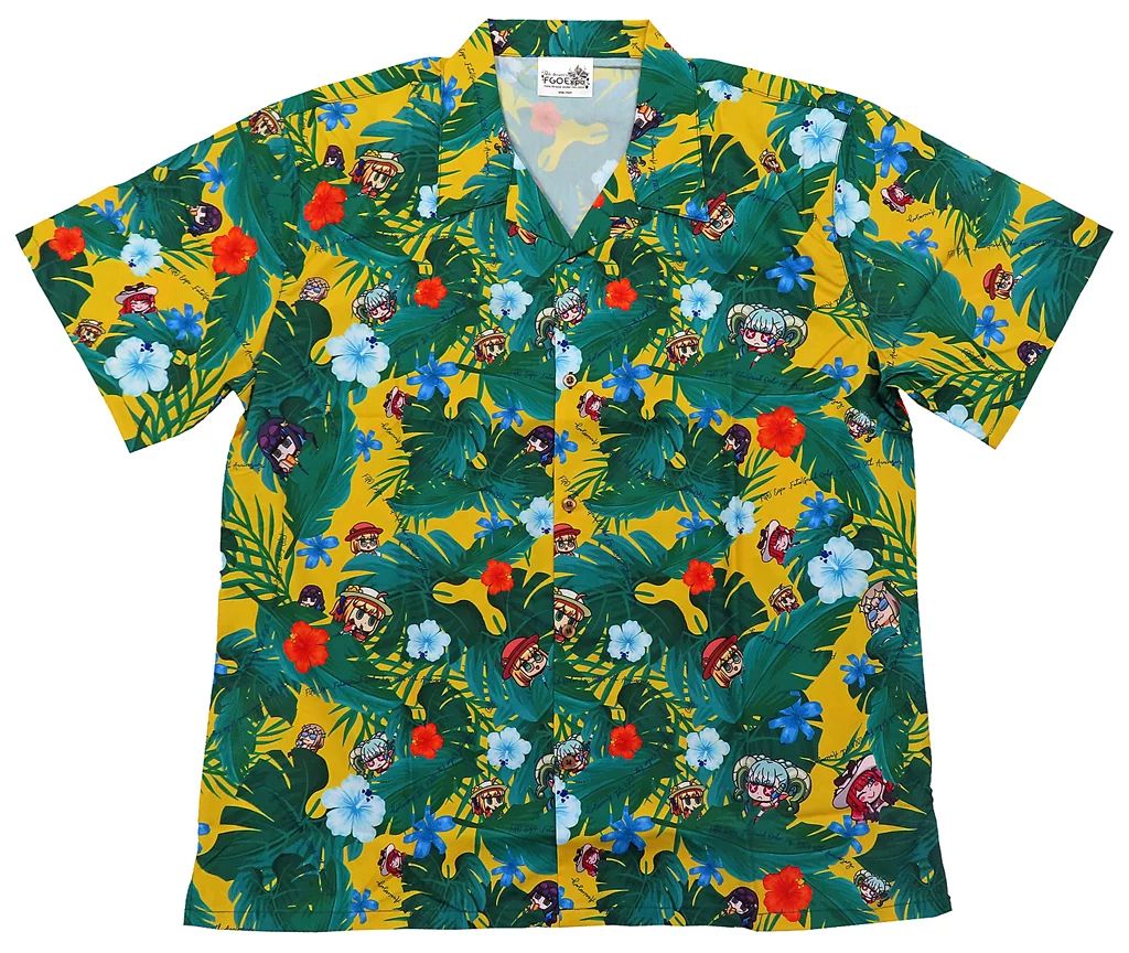 ポロシャツ ワークシャツ ハワトリアンシャツ グリーン Mサイズ Fate|Grand Order Fes. 2025 9 th Anniversary