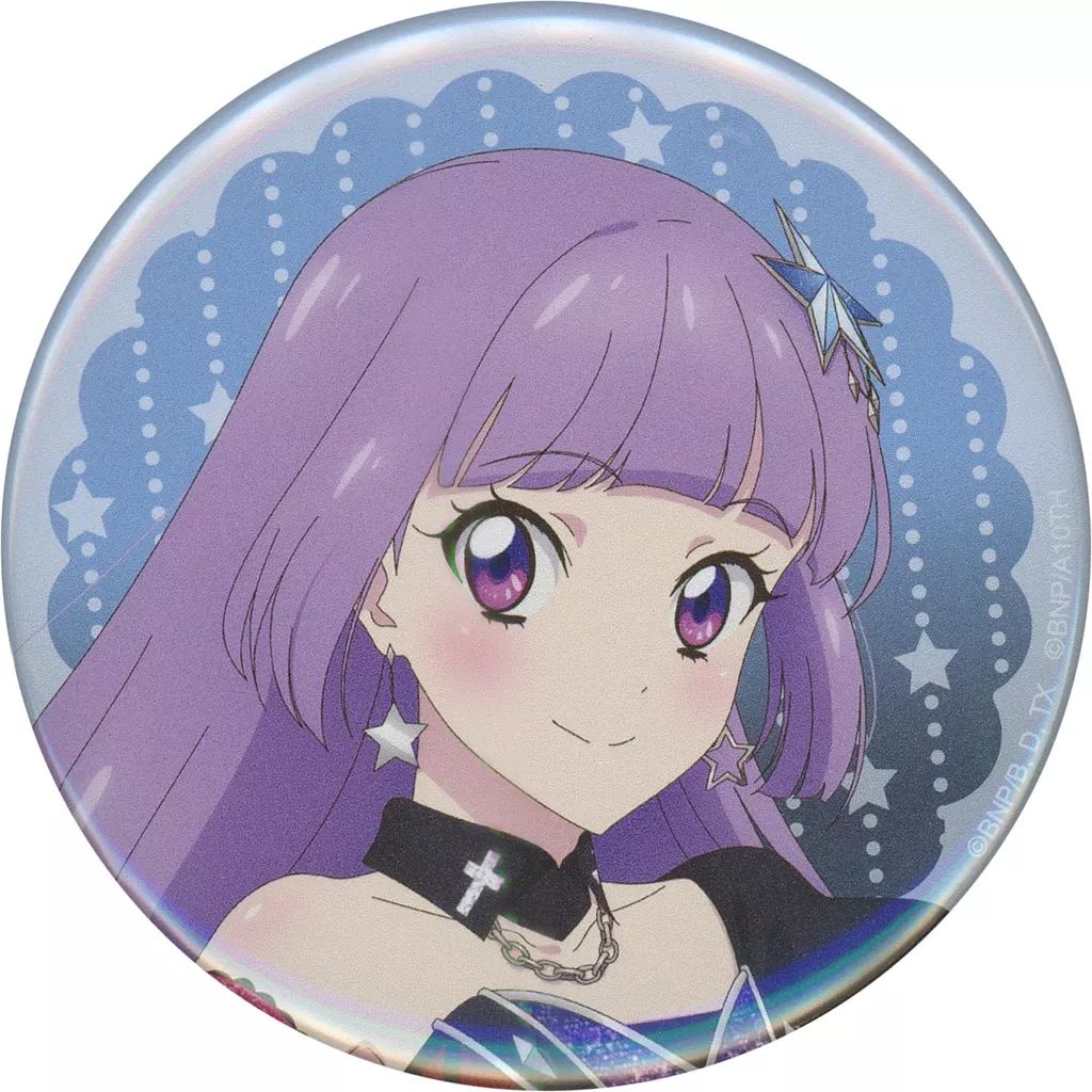 アイカツ 氷上スミレ 缶バッジ ポストカード アイカツ オフィスガール 東京キャラクターストリート 氷上スミレ 缶