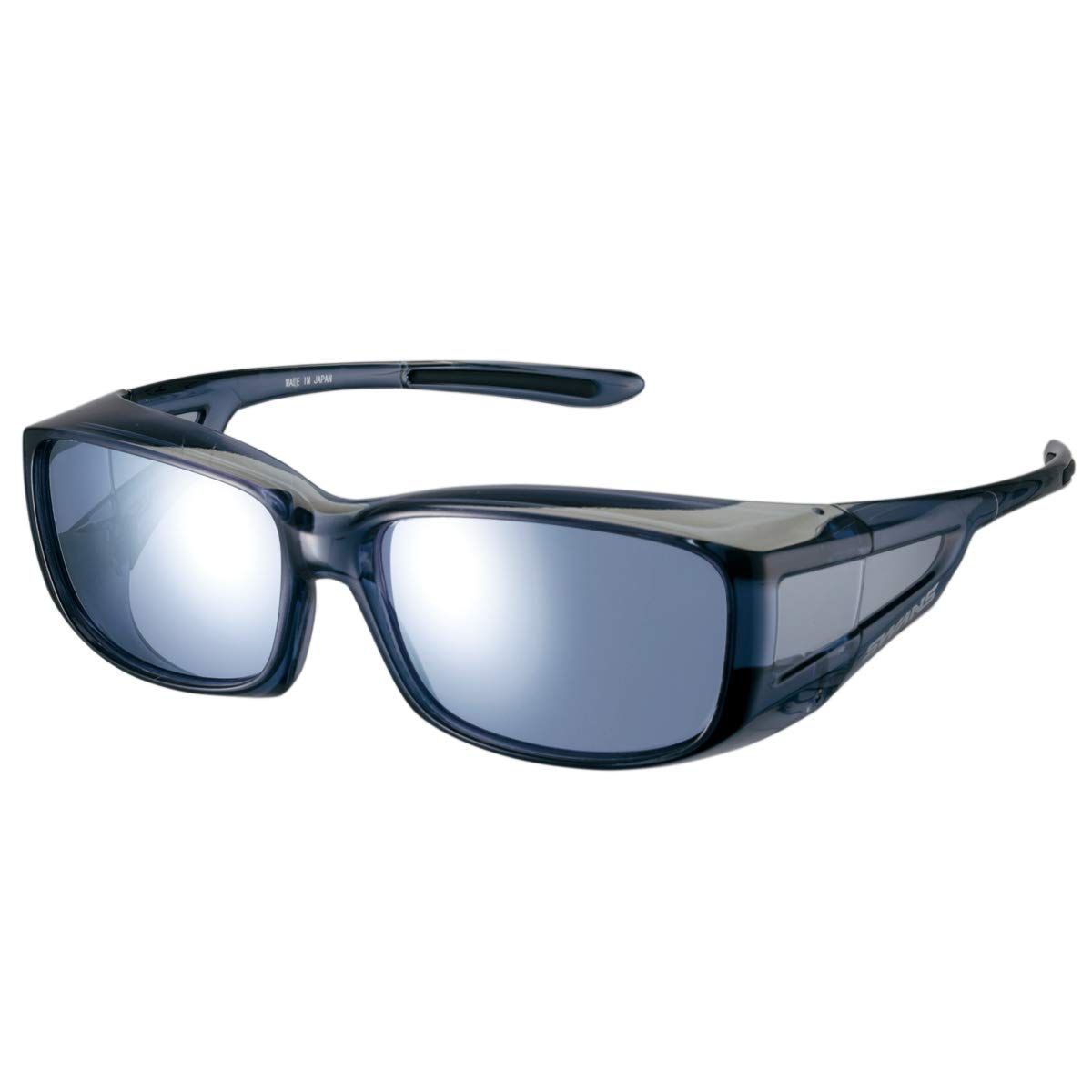 SWANS スワンズ サングラス メガネの上からかける オーバーグラス OG 4-0714 SCLA スモーククリア