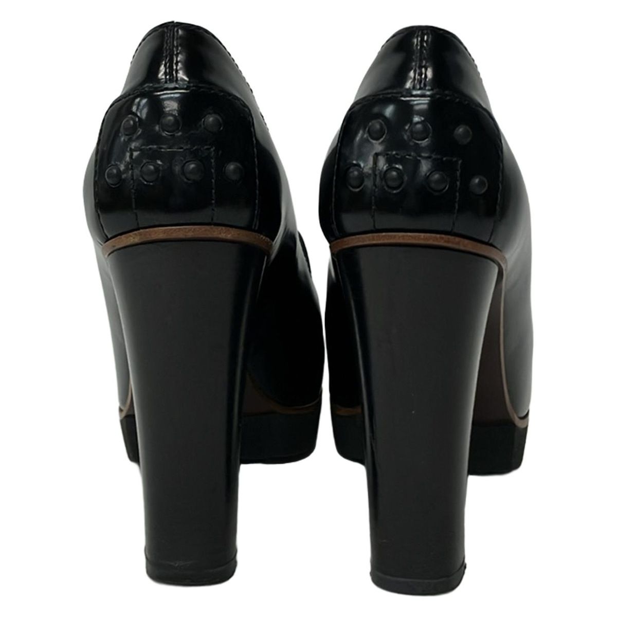 TOD'S(トッズ) パンプス 34 レディース - 黒 レザー - メルカリ