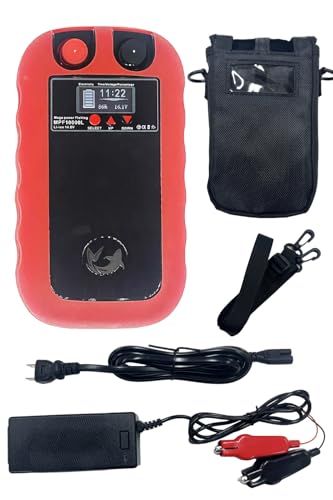 迅速に発送 VOLFISH ボルフィッシュ ダイワ シマノ 電動リール バッテリー 9600 mAh リチウムイオン 大容量 時計付き 軽量 コンパクト ポーチ付き a 2 da 623 f