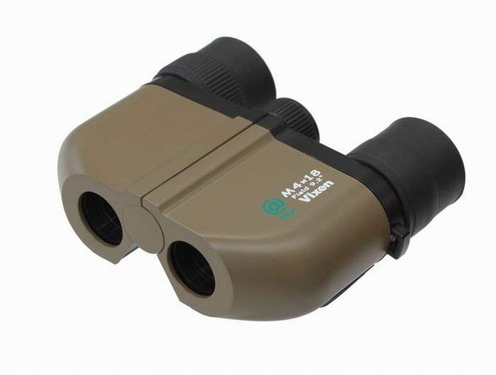 ビクセン Vixen 双眼鏡 atシリーズ ダークブラウン ブラック at 4 M x 18 14641 3