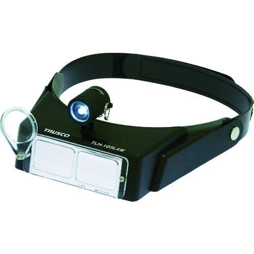 TRUSCO トラスコ LEDライト付ヘッドルーペ