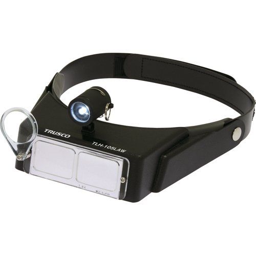 TRUSCO トラスコ LEDライト付ヘッドルーペ