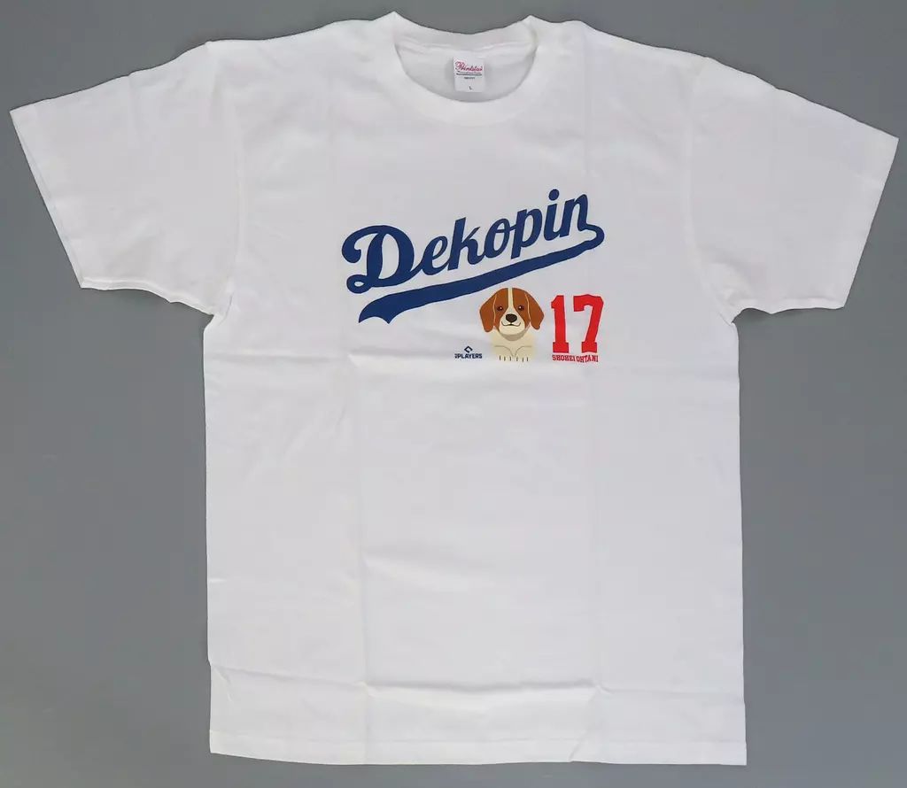 中古】Tシャツ 大谷翔平#17(ロサンゼルス・ドジャース) Dekopin Logo T