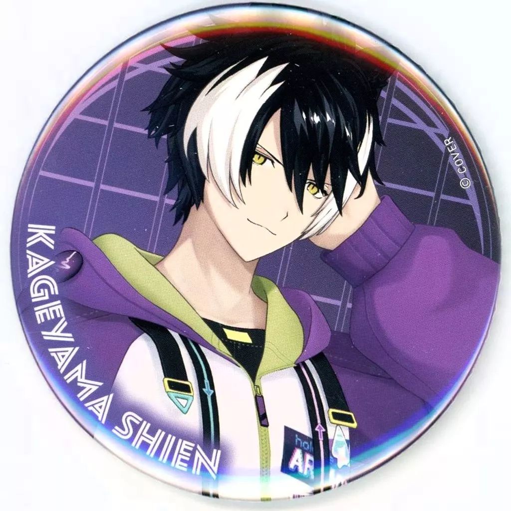 中古】バッジ・ピンズ 影山シエン ビッグ缶バッジ 「バーチャル