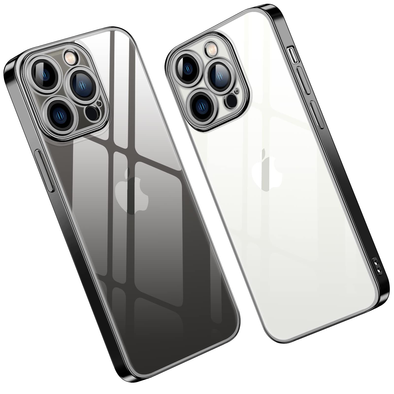 iPhone 14 Pro Max 用 ケース クリア 耐衝撃 TPU 透明 レンズ保護