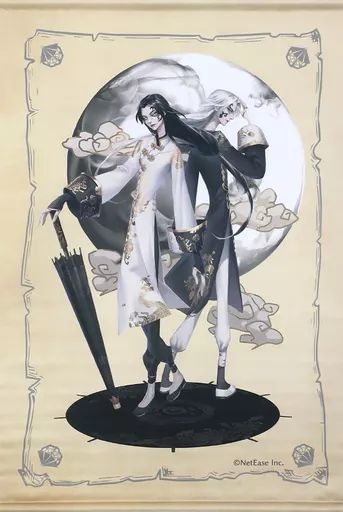 タペストリー 白黒無常 謝必安＆范無咎 B 2タペストリー Identity V 第五人格