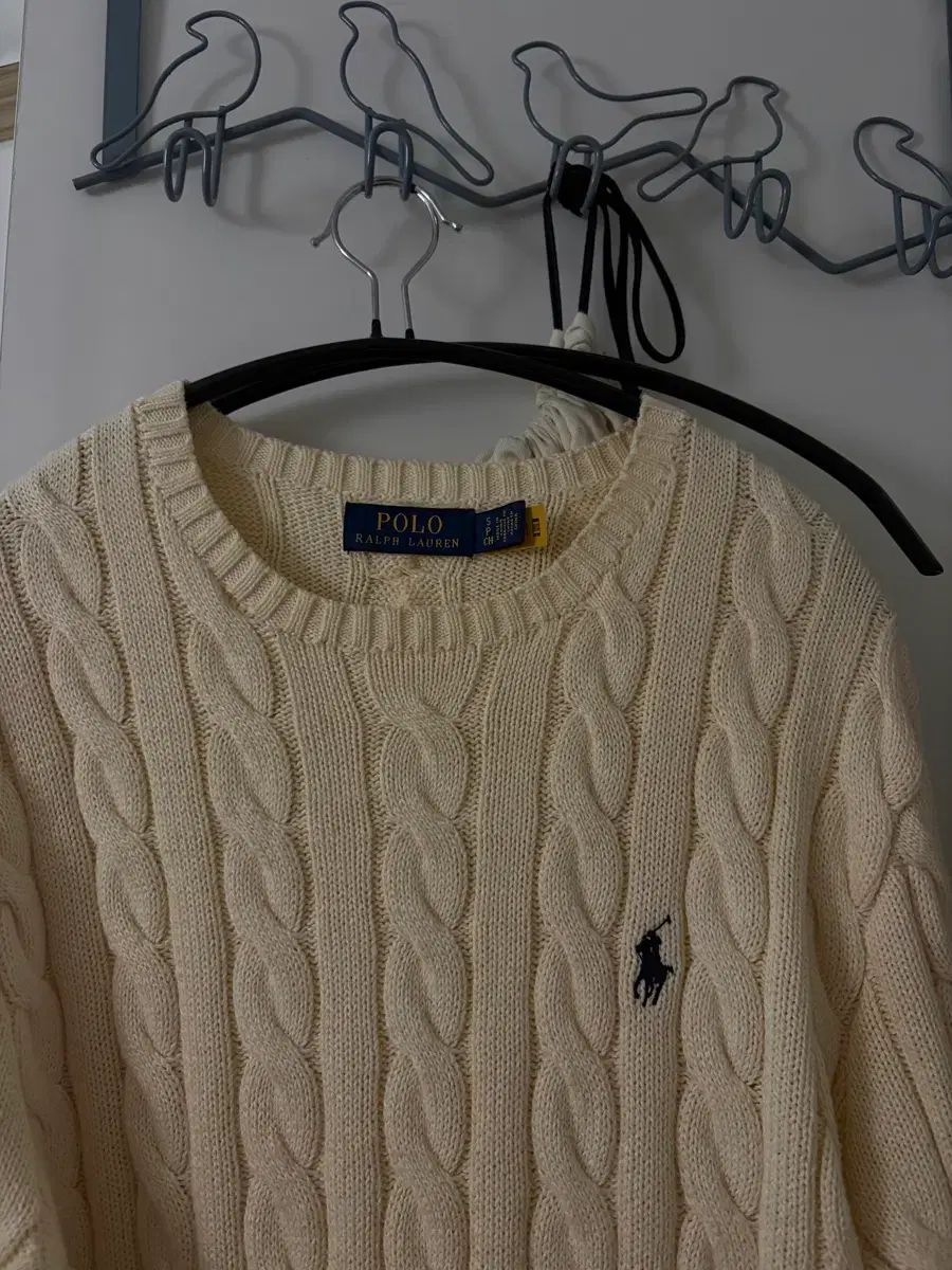 【新品】ポロラルフローレン ケーブルニット アイボリー L 新品未使用】ポロラルフローレン ケーブルニット アイボリー L - メルカリ