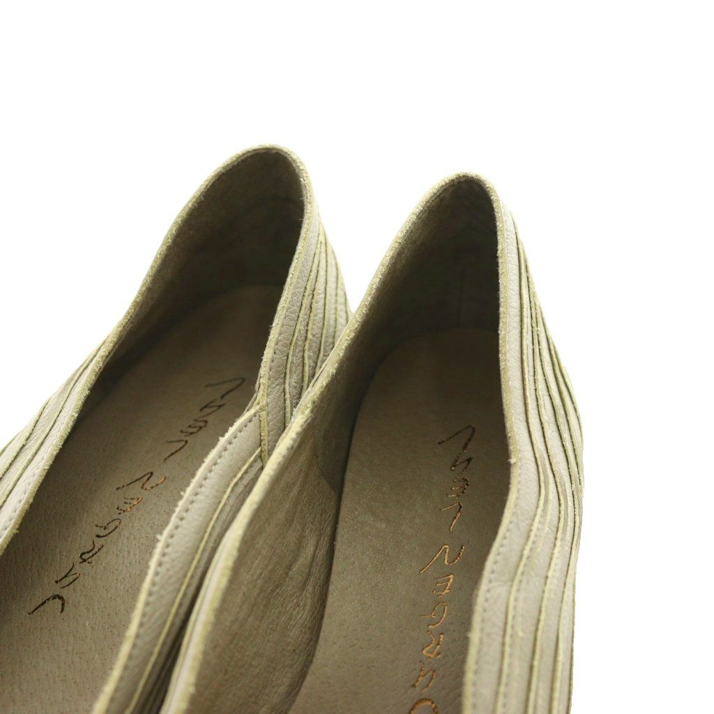 ヨーガンレール JURGEN LEHL ぐるぐるステッチシューズ スリッポン