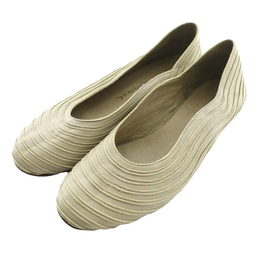 ヨーガンレール JURGEN LEHL ぐるぐるステッチシューズ スリッポン