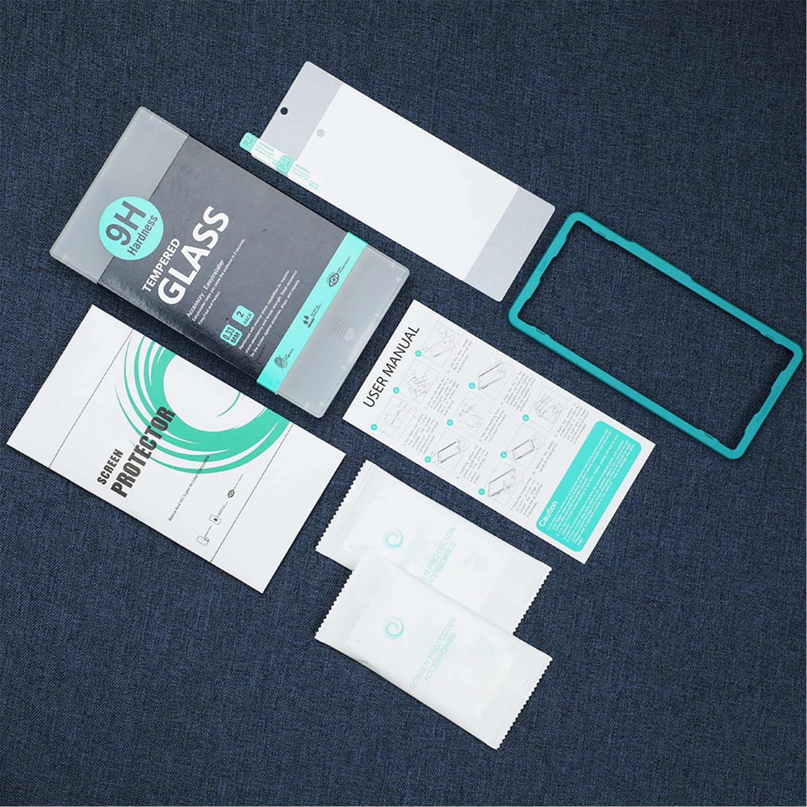 Ibywind 対応 Google Pixel 6 ガラスフィルム 2 枚保護フィルム ガイド