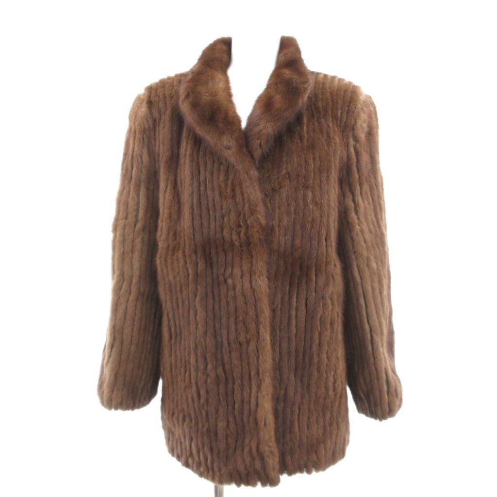 サガミンク SAGA MINK FUR CANADIA 銀サガ ファーコート 毛皮 ミンク