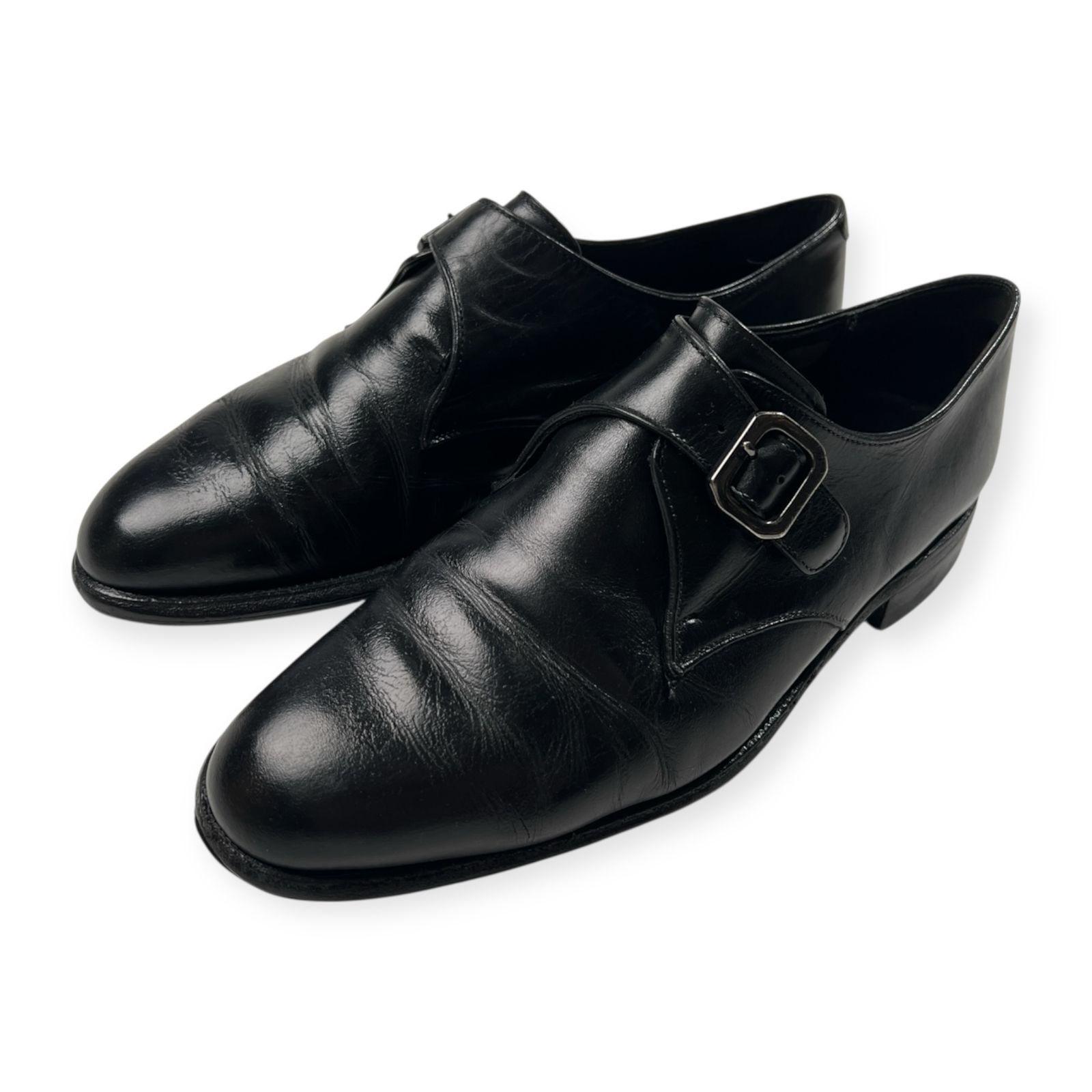 JOHNSTON＆MURPHY ジョンストン＆マーフィー モンクストラップ レザー