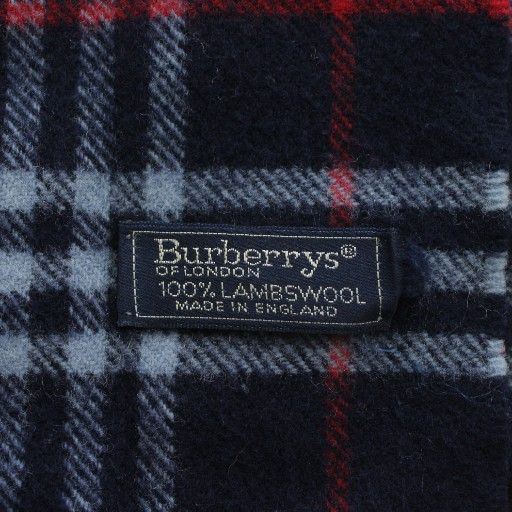 バーバリーズ Burberrys マフラー ストール ウール チェック柄 総柄