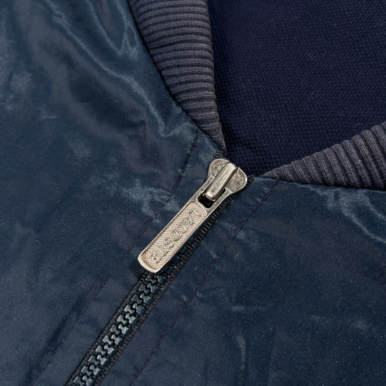 70s フランス製 CHEMISE LACOSTE ラコステ ジップアップ ナイロン 