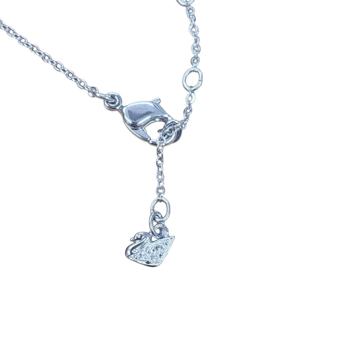 スワロフスキー 蝶々 ネックレス ラインストーン ネックレス SWAROVSKI 