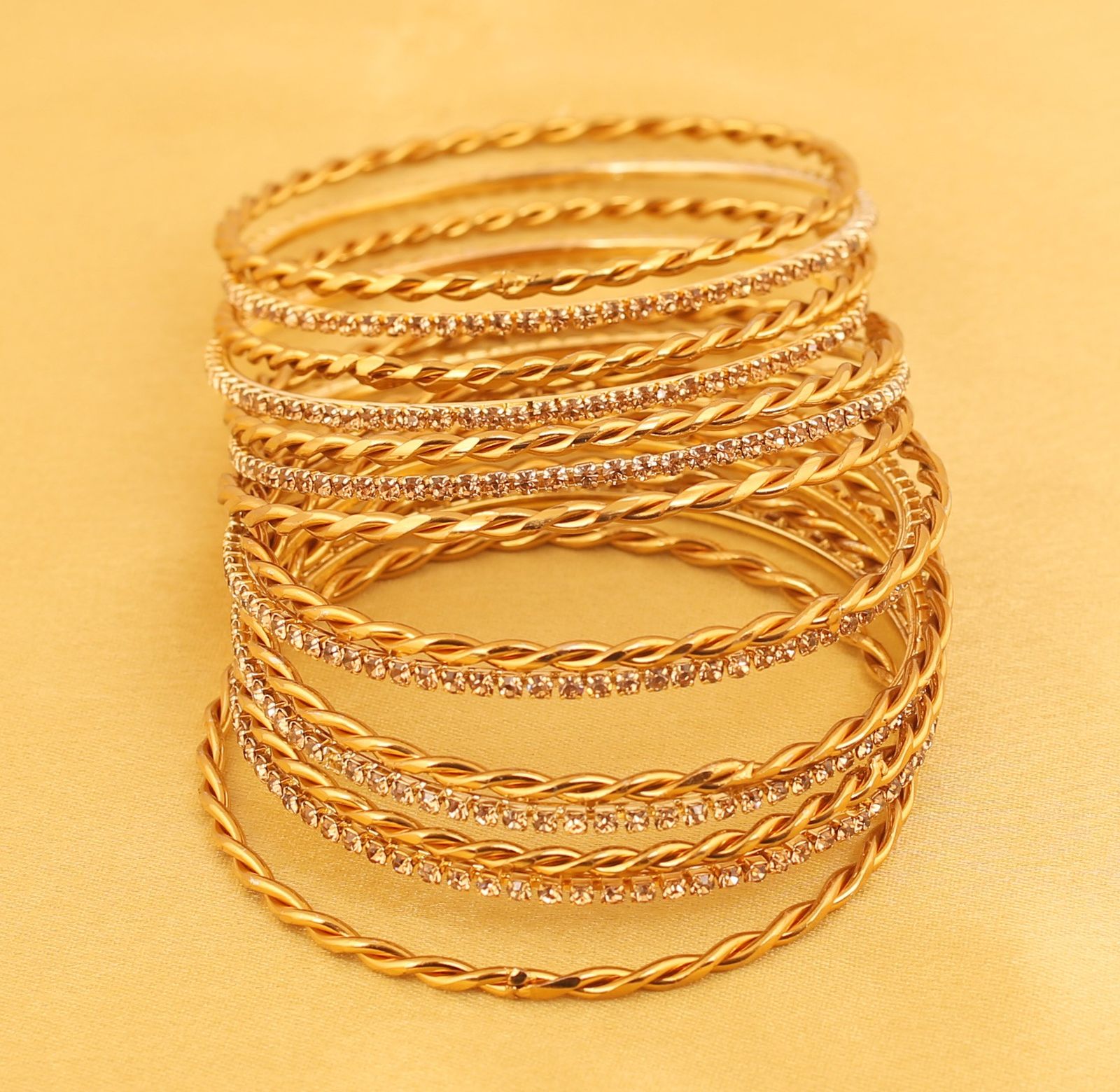 Touchstone ニューゴールデンバングルコレクション インディアン