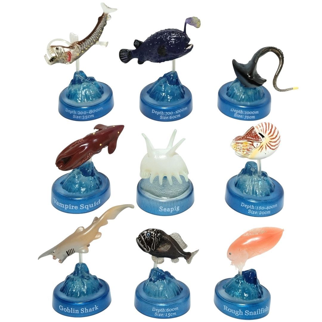 ダイドー MIU 海洋堂 深海生物フィギュアコレクション 全9種
