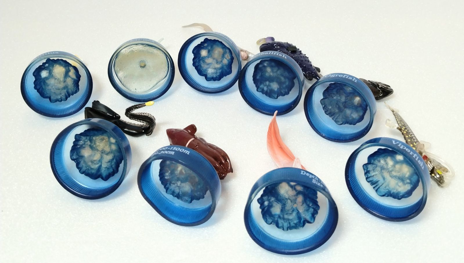 ダイドー MIU 海洋堂 深海生物フィギュアコレクション 全9種