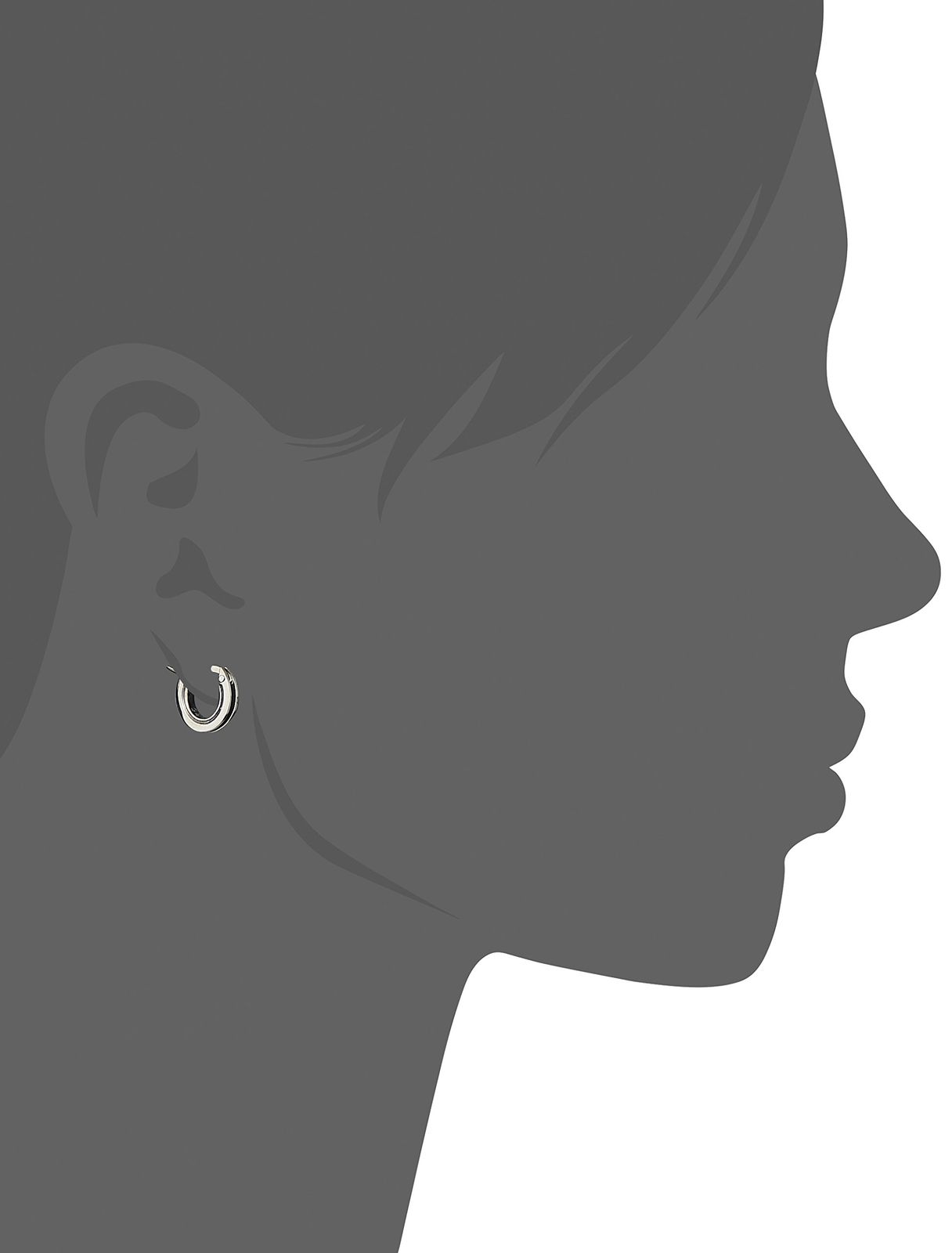 ドクターモンロー] Dr MONROE ラウンドフープピアス シルバー925 PE-59