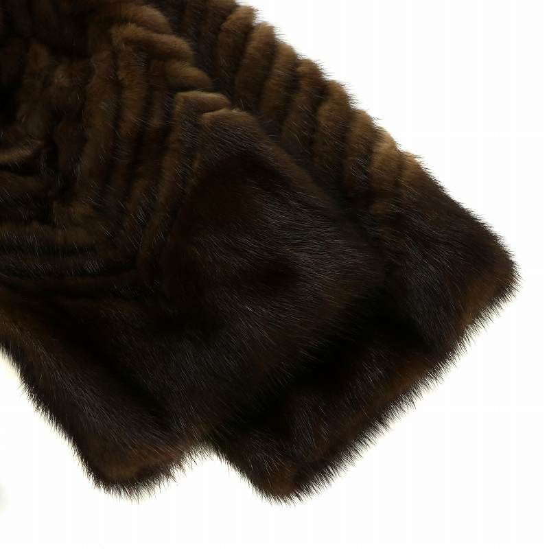 ロティニー ROTINY ファーコート アウター 毛皮 ミンク ミドル 13 XL