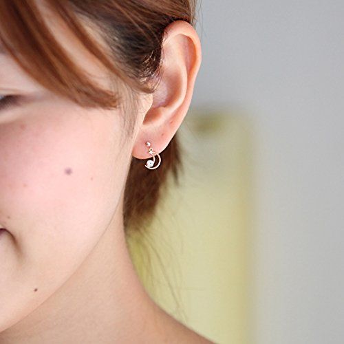 canal4度(カナルヨンドシー) K10ピンクゴールド(PG) ピアス