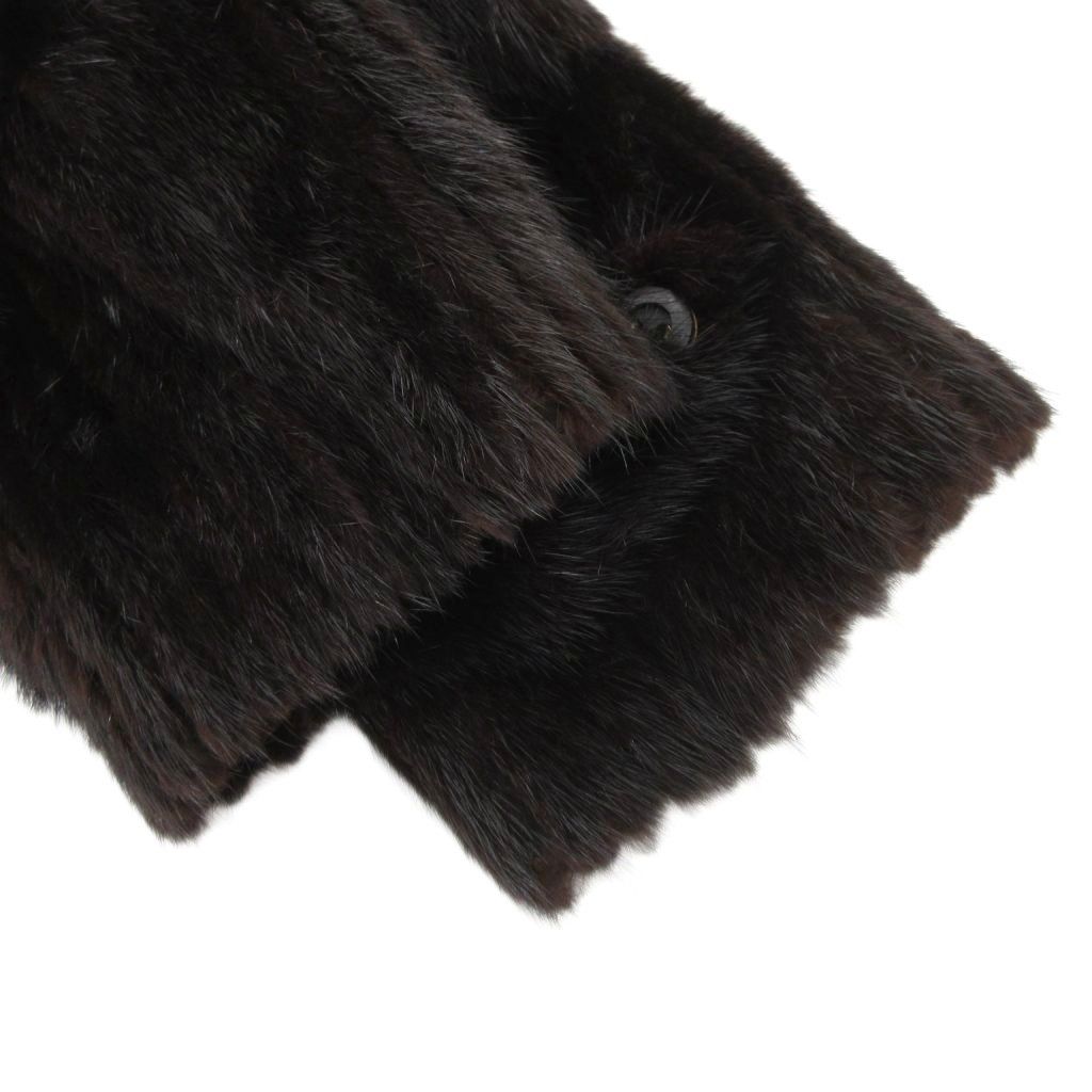 サガミンク SAGA MINK 銀サガ ファーコート 毛皮 ミンクファー ミドル