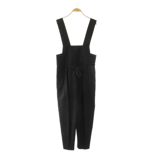 ドゥロワー Drawer コットンウールツイルサロペット テーパード 36