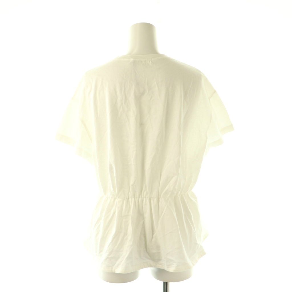 エブール ebure 24SS クリアギザコットン カットソー 半袖 38 オフ