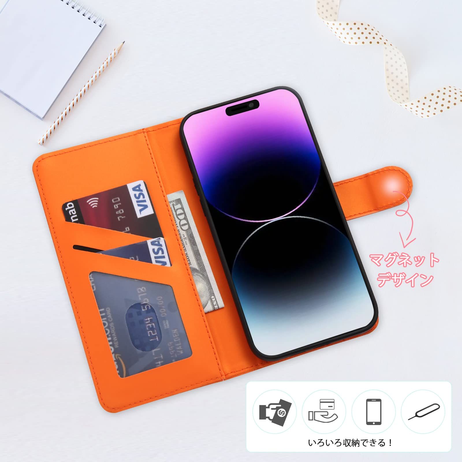 Qribo Google Pixel 5a ケース 手帳型 ピクセル5a ケース 手帳型 Pixel